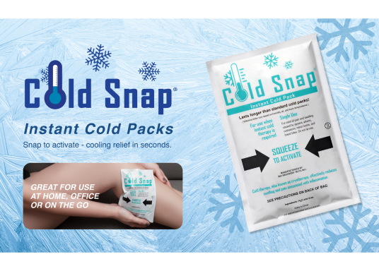 ColdSnap instant cold packs packaging